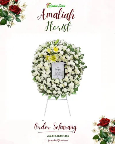 Krans Bunga Duka Cita di Hyatt Regency Yogyakarta